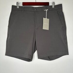 New‎ Everlane Chino Shorts Size 33 Black Cotton blend 7 inch Classic Pockets